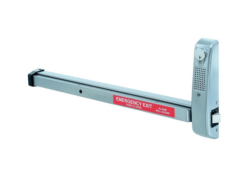 Emergency exit door handle